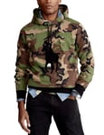 Polo Ralph Lauren Double Knit Camo Hoodie Sweater Sweatshirt Jumper Pullover M