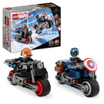 LEGO Marvel Black Widow & Captain America Motorcycles Set 76260 New & Sealed