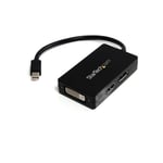 StarTech.com Adaptateur Audio/Vidéo mini-DisplayPort vers DisplayPort + DVI + HDMI - M/F - 0.15 m