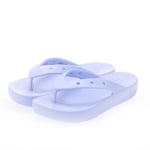Women's Sandals Crocs Classic Platform Slip on Flip Flop in Blue