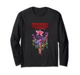 Stranger Things Christmas Lights Demogorgon Portrait Long Sleeve T-Shirt