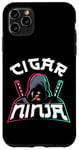 iPhone 11 Pro Max Cigar Smoking Ninja Vintage Cigar Ninja Case