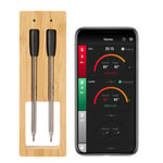 Premium Smart Bluetooth Grill Termometer - App styret - 2-Pak