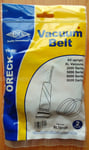 Fits ORECK XL SERIES  XL2000, XL5000, XL5300 VACUUM CLEANER BELT x2, POST TODAY