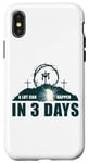 Coque pour iPhone X/XS A Lot Can Happen in 3 Days – Risen Jesus Passover Easter