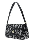 DKNY Women's R3132r33-xlb-1 Shoulder bag, Black logo/black, Medium