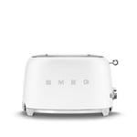 Smeg - 2 Slice Toaster Matt White - Brødristere