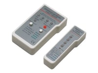 Intellinet Multifunction Cable Tester, Rj-45 And Rj-11, Utp/Stp/Ftp, Shielded And Unshielded - Nätverkstestare