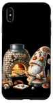 Coque pour iPhone XS Max Pizza Baker Dad Gnome With Hot Stone Pizza Oven Italy Travel