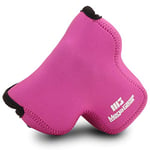 MegaGear MG1039 Canon EOS M50, M5 (15-45) Ultra Light Neoprene Camera Case - Hot Pink