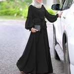 Ramadan Abaya Dubai Kaftan Muslim Women Maxi Dress Jilbab Party Gown Robe UK