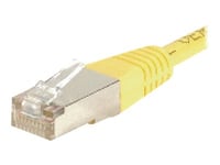 Exertis - Patch-Kabel - Rj-45 (Hane) Till Rj-45 (Hane) - 1 M - F/Utp (Folieöverdraget Oskärmat Tvinnat Par) - Cat 6 - Formpressad - Gul