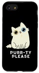 iPhone SE (2020) / 7 / 8 Purr-ty Please Funny Cat Pun Case