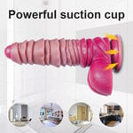 Big Huge Dildo Realistic Cock Realistic Penis Suction Cup Handsfree 9" Inch