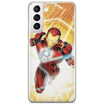 ERT GROUP Coque de téléphone Portable pour Samsung S21 Original et sous Licence Officielle Marvel Motif Iron Man 007 Parfaitement adapté à la Forme du téléphone Portable, Coque en TPU