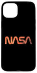 Coque pour iPhone 15 Plus Logo rétro de la NASA Mars Worm Patch Space Exploration Graphic