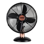 Tower Cavaletto 12" Rose Gold Desk Fan