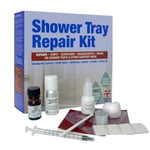 Shower Tray Repair Kit.Repairs Cracks, Splits & Leaking Damages in Shower Trays