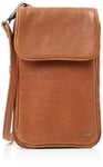 Berba Phone Bag, Sac unisexe pour adultes, Cognac