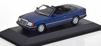 MAXICHAMPS - MERCEDES BENZ 300 CE-24 cabriolet open 1991 metallic blue - 1/43...