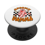 Spooky Momma Groovy Assorti Famille Halloween Cute Boo PopSockets PopGrip Interchangeable