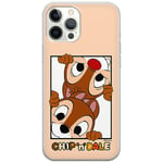 ERT GROUP Coque de téléphone Portable pour Iphone 12/12 Pro Original et sous Licence Officielle Disney Motif Chip & Dale 005 Parfaitement adapté à la Forme du téléphone Portable, Coque en TPU