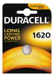 Batteri Duracell 3V, CR 1620, Lithium knappcell