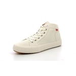 KICKERS Femme ARVEILER Basket, Blanc, 41 EU