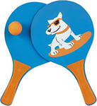 WDK- Beach Ball, BB-001-DOGGY, Bleu et Orange