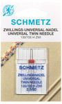 SCHMETZ TVILLING-UNIVERSALNÅL 130/705 2,5 mm/80 RØD