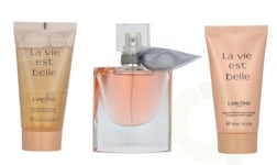 Lancome La Vie Est Belle Giftset 130 ml Edp Spray 30ml/Body Lotion 50ml/Shower Gel 50ml