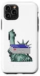 iPhone 11 Pro Cool New York City NYC Statue of Liberty USA Flag Design Case