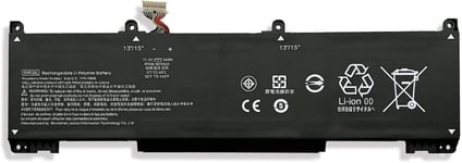 RH03XL TPN-DB0B Laptop Batterie pour HP ProBook 430 440 445 450 630 640 650 G8 ZHAN 66 Pro 14 G4 Series M02027-005 HSN-Q28C HSN-Q27C M01524-2B1 M01524-541 M01524-2C2 11.4V 45Wh