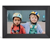 AURA Carver 10.1" WiFi Digital Photo Frame - Grey, Silver/Grey