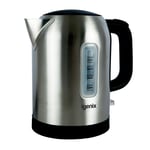 Cordless Electric Jug Kettle, 2200 W, Stainless Steel Igenix IGK01022SS