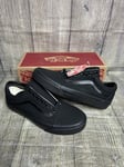 Vans Old Skool Shoes Classic Skate Mens Trainers Sneaker Black Canvas 7 uk BNIB