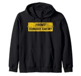 Military Front Toward Enemy, Front Towards Enemy Zip Hoodie