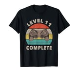 11th Wedding Anniversary 11 Year Him & Her Level 11 Complete T-Shirt