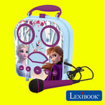 Lexibook Disney Frozen II My Secret Portable Kids Karaoke Machine - BTC050FZ