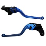 ACCOSSATO Paire de leviers bleus pour Yamaha Fj-09/Mt-09 Tracer de 2015 à 2020 (CC 850)