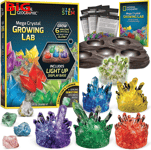 NATIONAL  GEOGRAPHIC  Mega  Crystal  Growing  Kit  for  Kids -  Grow  6  Crystal