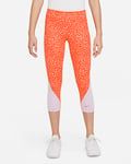 Nike Dri-FIT One Older Kids' (Girls') Capri Leggings