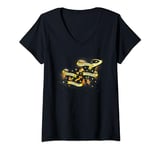 Harry Potter Hufflepuff Glow V-Neck T-Shirt