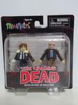 The Walking Dead Minimates Rick Grimes & Douglas Monroe Series 6 Vinyl Figures