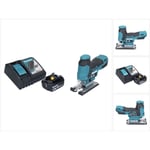 Makita - djv 185 RF1 Scie sauteuse pendulaire sans fil 18 v Brushless + 1x batterie 3,0 Ah + kit chargeur