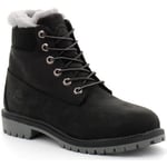 Boots Timberland  Boot d'hiver imperméable pour junior en noir 6-inch