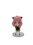 Chibi Masters Bandai Spy Family Anya Forger Style 1 Anime Figure | 8cm Mini Collectable Anime Toy with Window Box Based on Spy Family Manga and Anime | Anime Figures Make Great Gifts