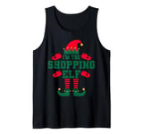 Matching Family I'm The Shopping Elf Christmas Tank Top