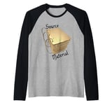 Book of Mormon - Golden Plates - Source Material - LDS Raglan Baseball Tee