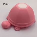 Mobile Phone Holder Earphone Cable Winder Turtle Pink